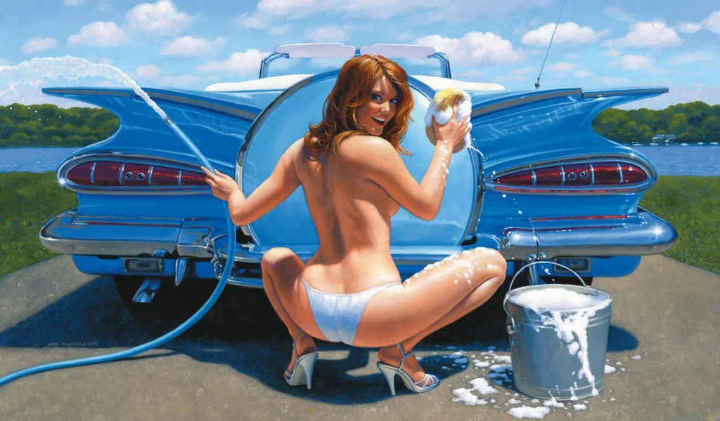 style, арт, painting, современный, пин-ап, живопись, pin-up