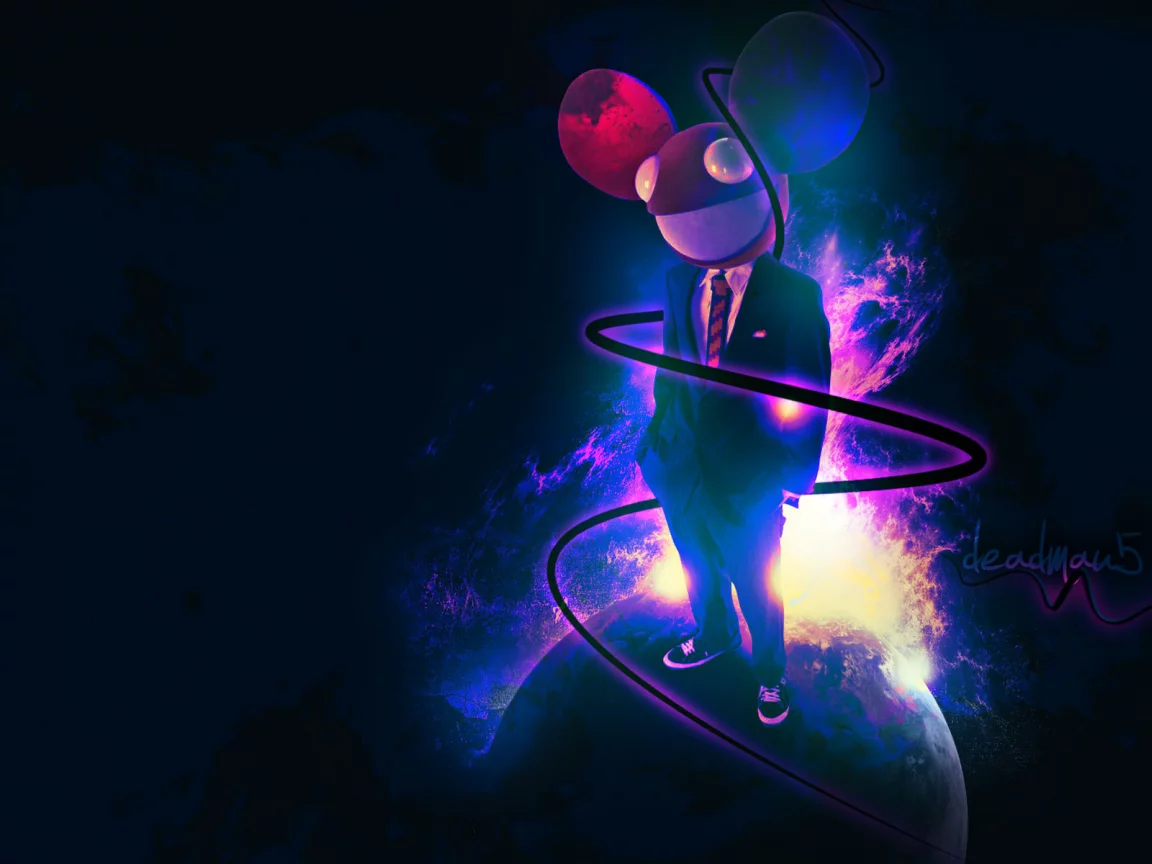 музыка, мёртвая мышь, joel thomas zimmerman, deadmau5, music