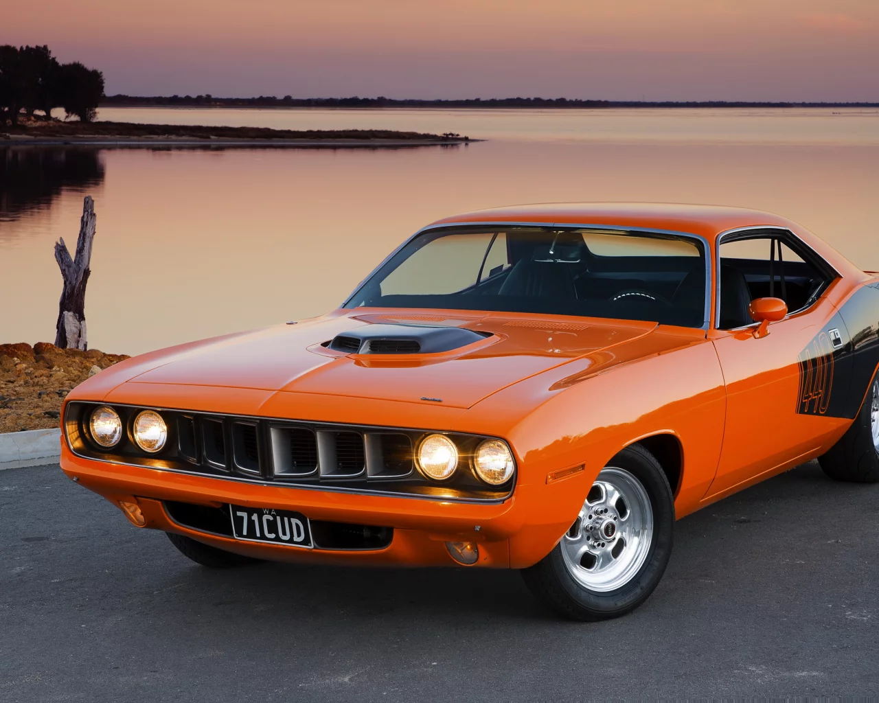 cuda, muscle car, plymouth barracuda, плимут