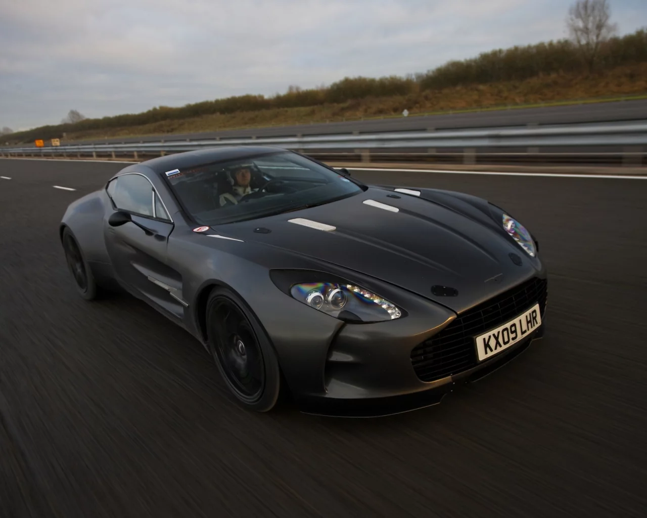 астон мартин, one-77, суперкар, aston martin, скорость, передок