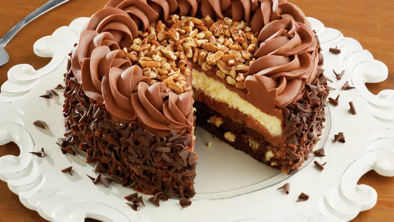 глазурь, шоколадный, десерт, торт, cake, еда, сладости