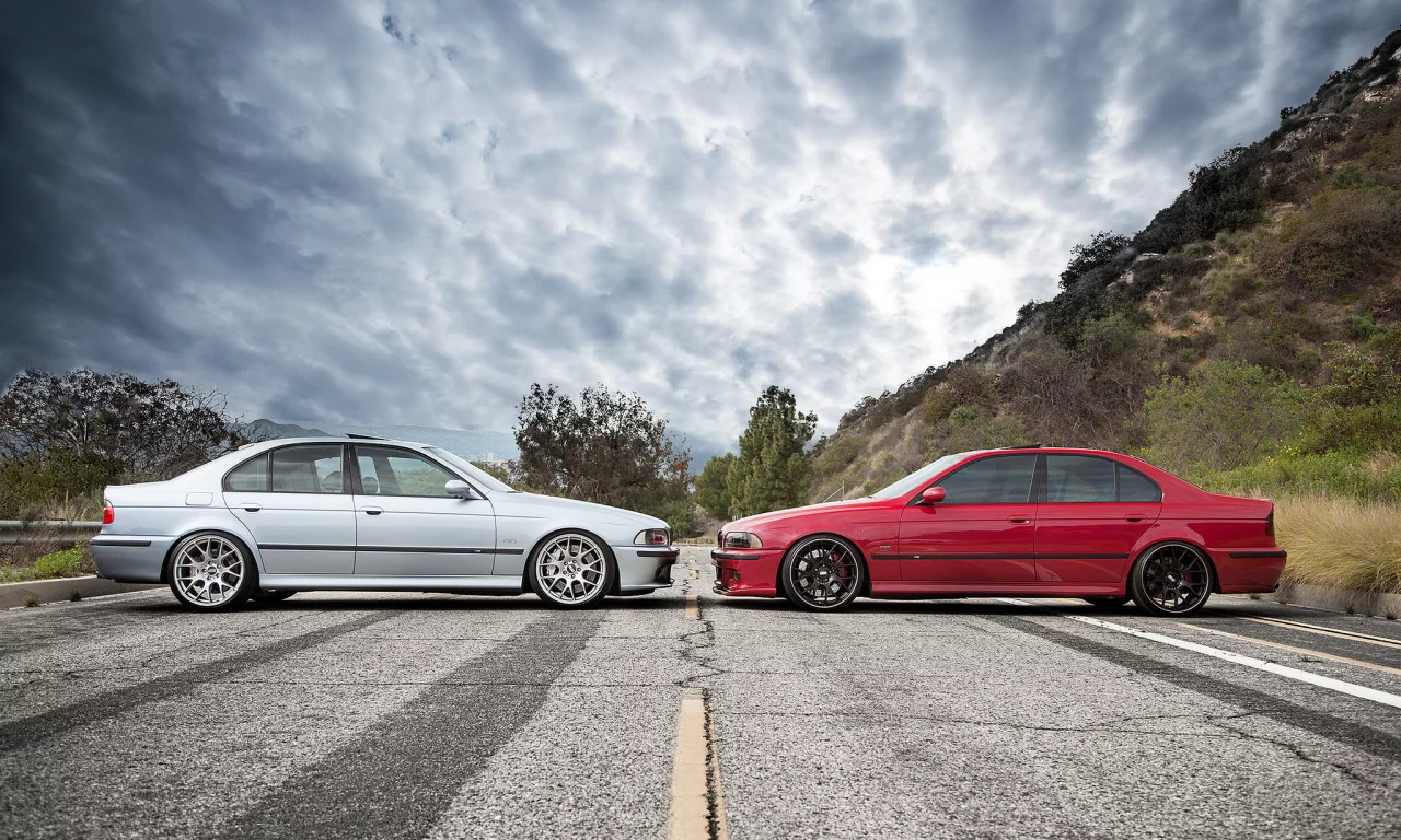 bmw, бмв, bbs, blue, e39, wheels, красный, m5, red, голубой, face to face