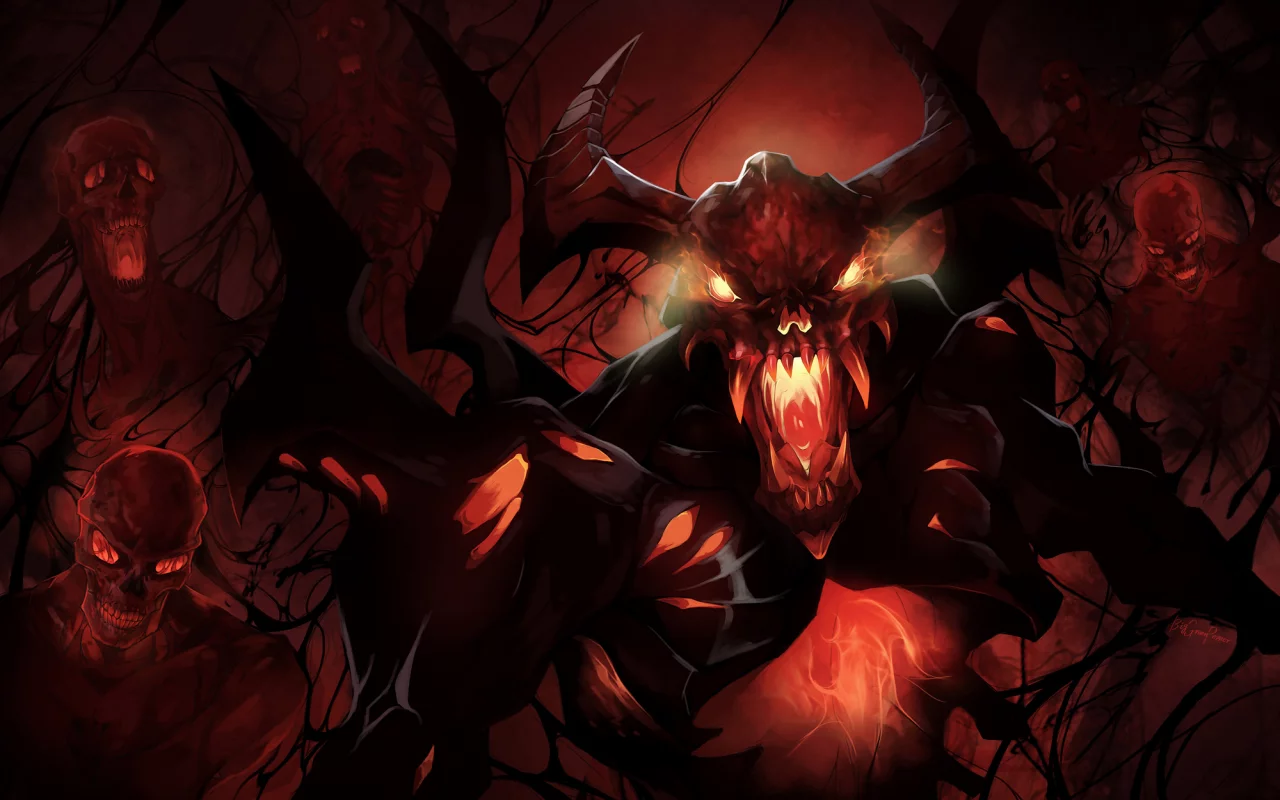 невермор, дота, shadow fiend, dota 2, nevermore, невер