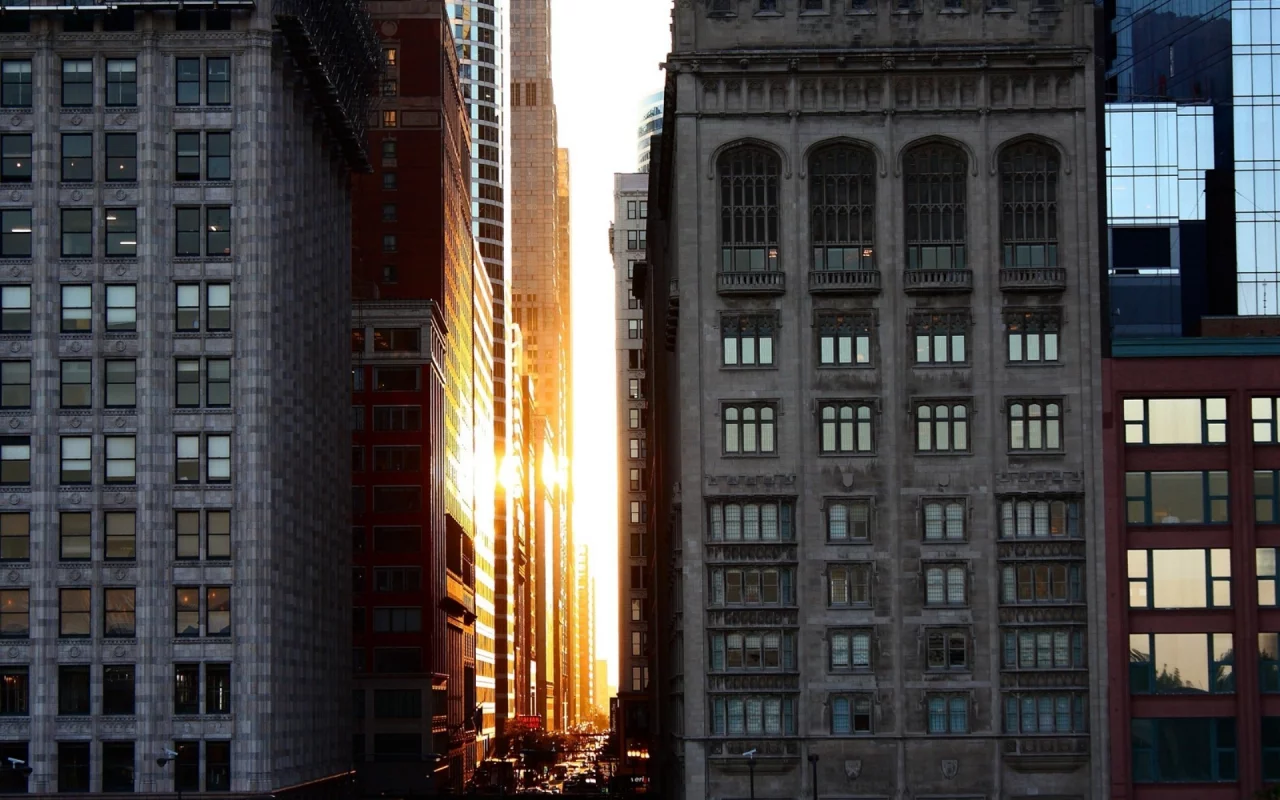chicago, sunset, architecture buildings, national geographic, downtown