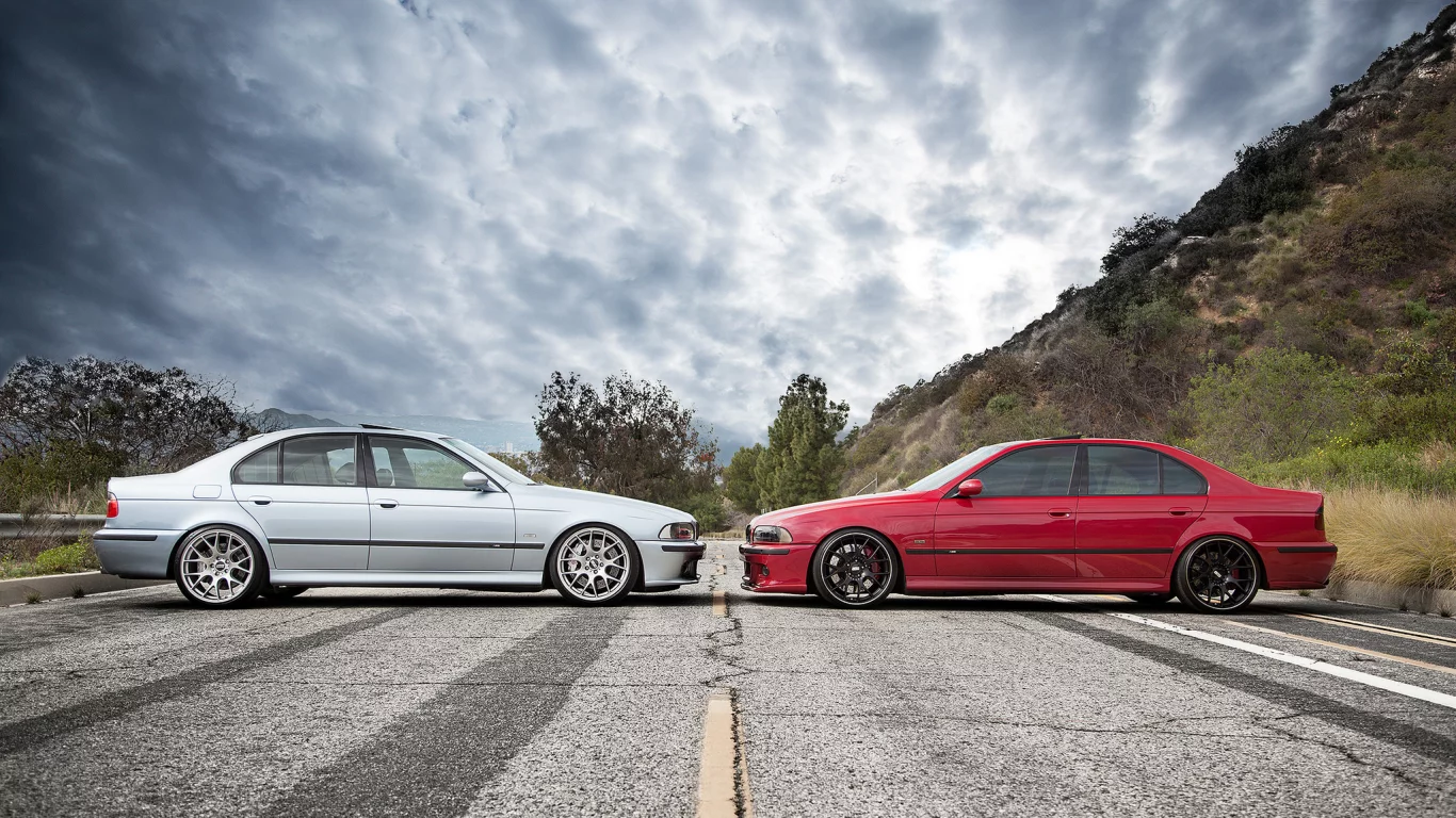 bmw, бмв, bbs, blue, e39, wheels, красный, m5, red, голубой, face to face