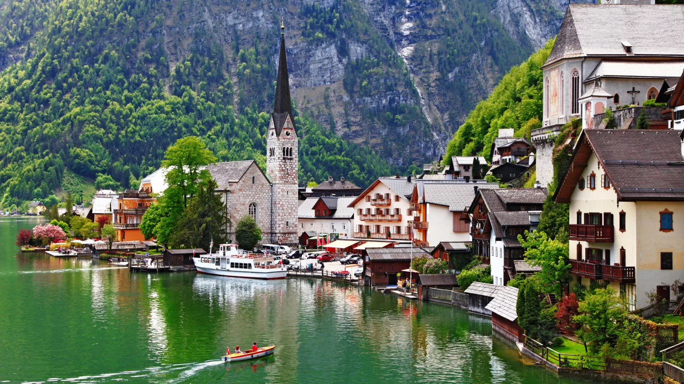 salzkammergut, __sterreich, зальцкаммергут, hoher dachstein, австрия