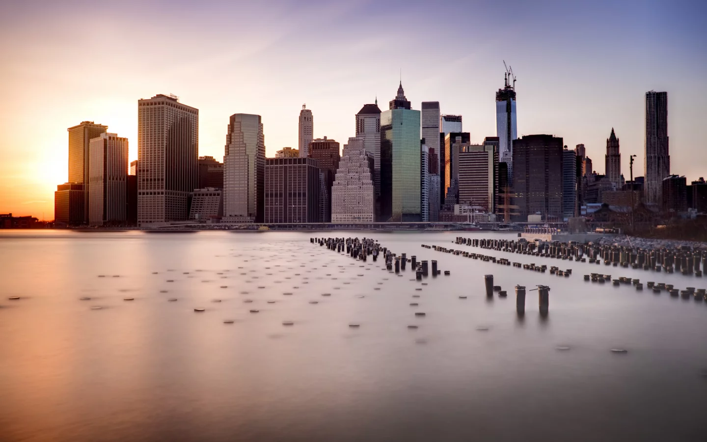 new york, brooklyn bridge, город, ny, us, dumbo, нью-йорк, небоскребы