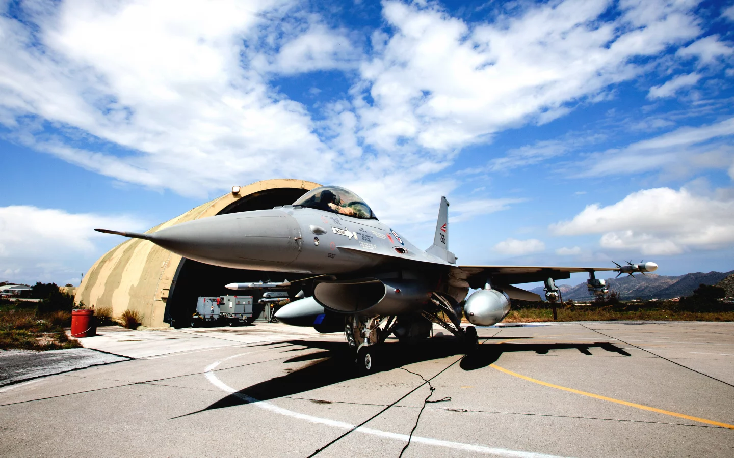 многоцелевой, одноместный, истребитель, f 16, f 16a, a