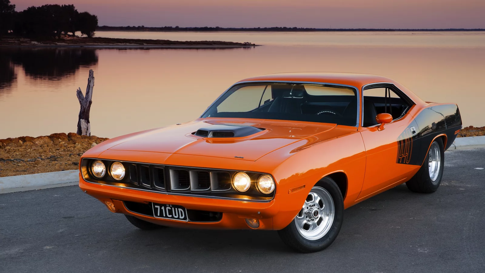cuda, muscle car, plymouth barracuda, плимут
