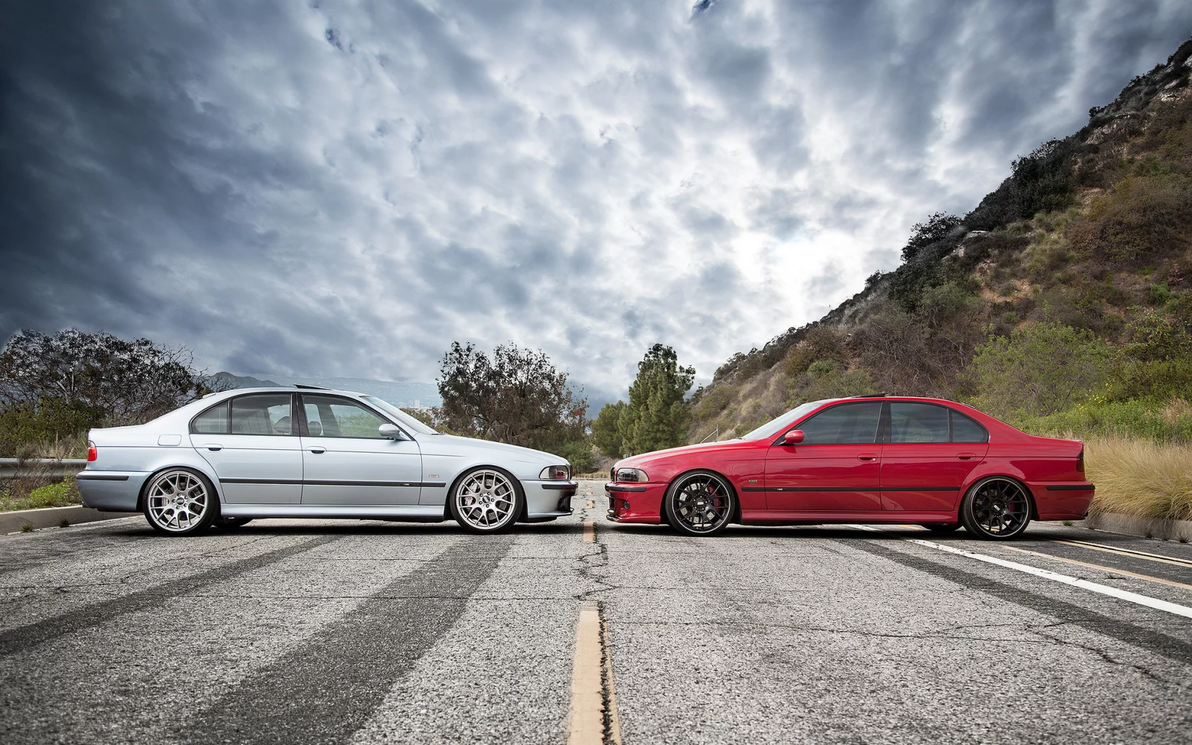 bmw, бмв, bbs, blue, e39, wheels, красный, m5, red, голубой, face to face