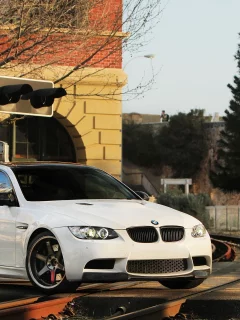чёрные, белый, m3, railway, купе, бмв, e92, диски, wheels, black, bmw