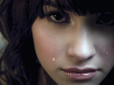 teen, cry, alone, eyes