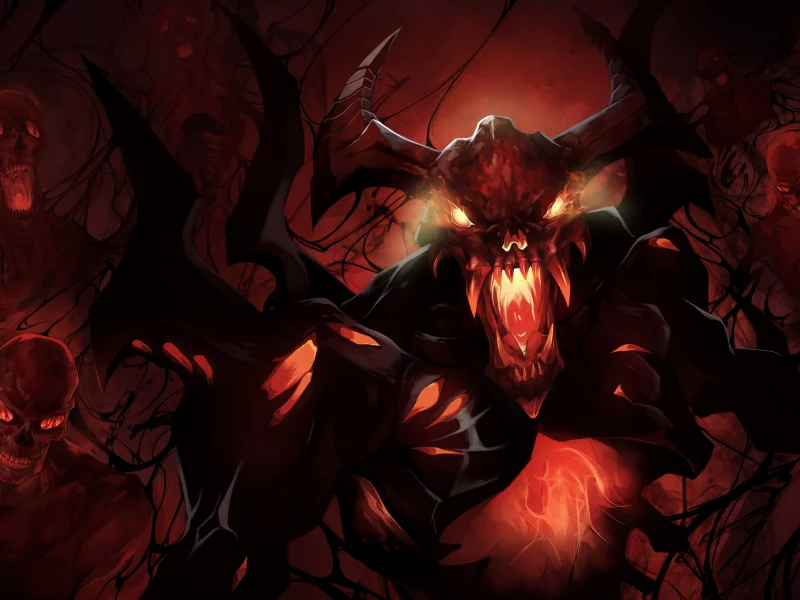 невермор, дота, shadow fiend, dota 2, nevermore, невер
