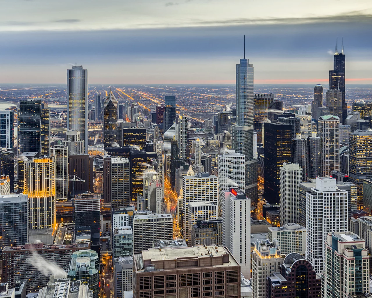 buildings, сша, illinois, chicago, usa, америка, skysrapers, чикаго