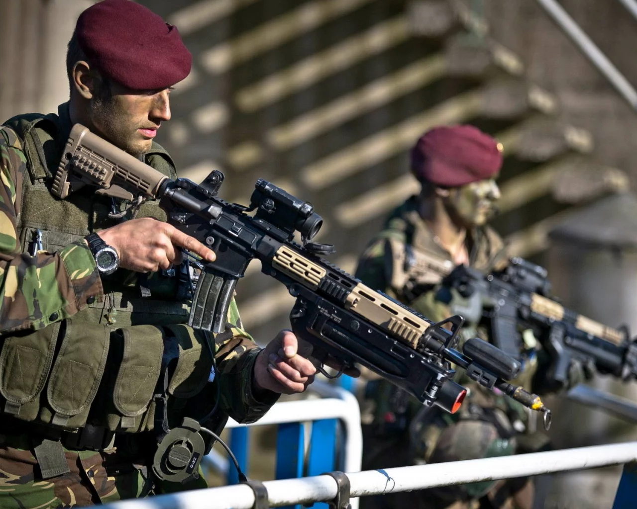 солдаты, royal netherlands army, оружие