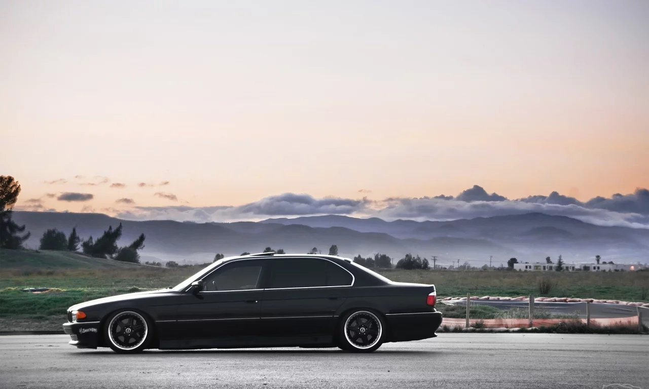 диски, дорога, bumer, тюнинг, семёрка, dylan leff, e38, бумер, bmw 740