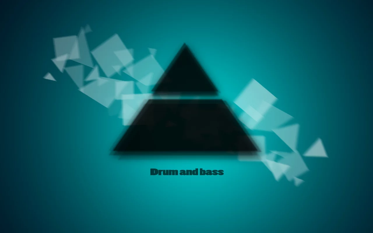 drum and bass, dnb, квадрат, треугольник, музыка