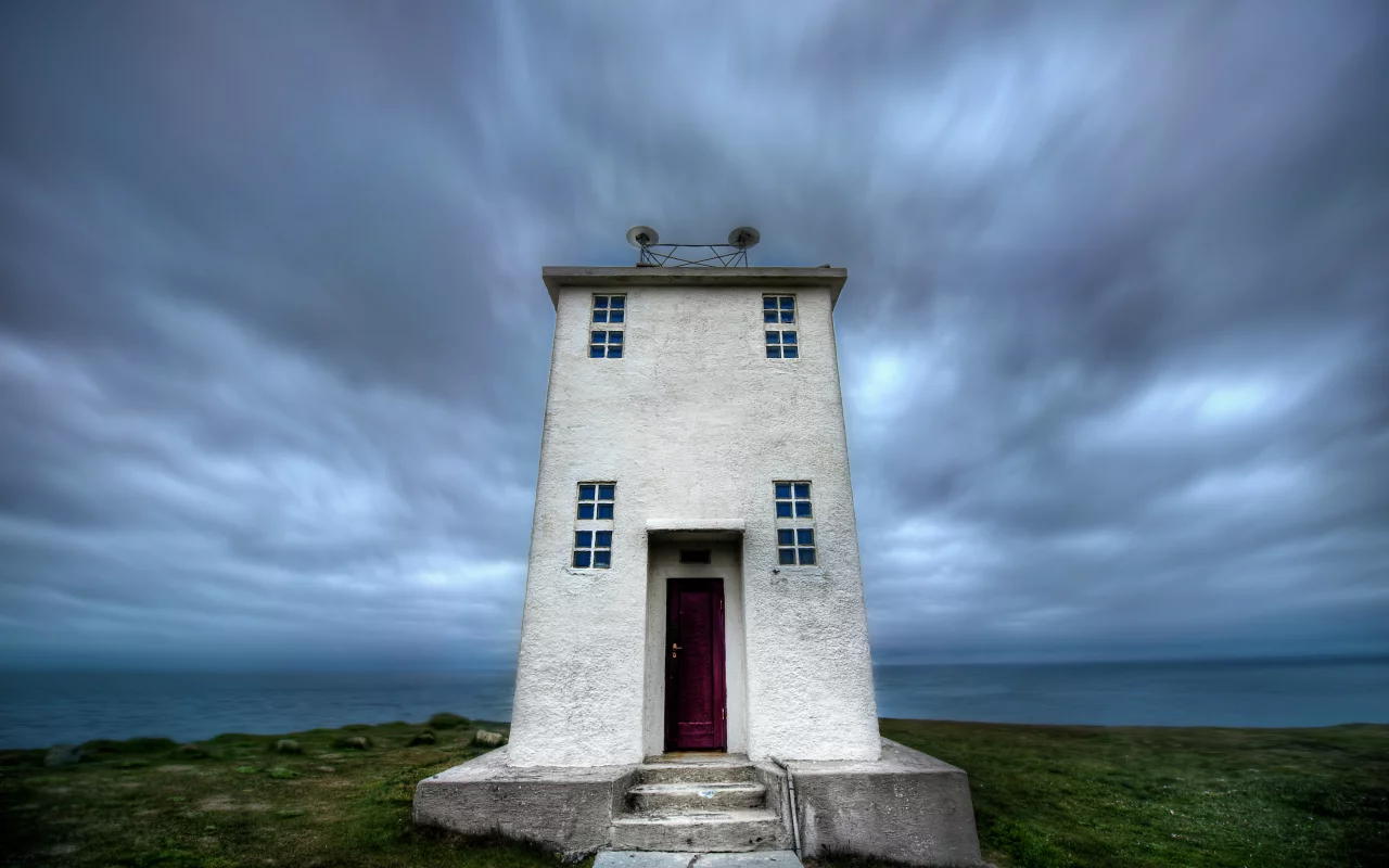 sky, маяк, тучи, исландия, iceland, clouds, sea, lighthouse, море, небо