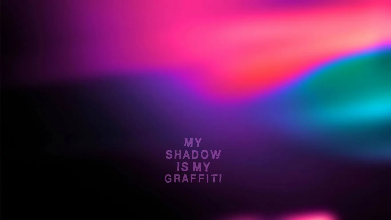 цвета, краски, my, shadow, is, graffiti