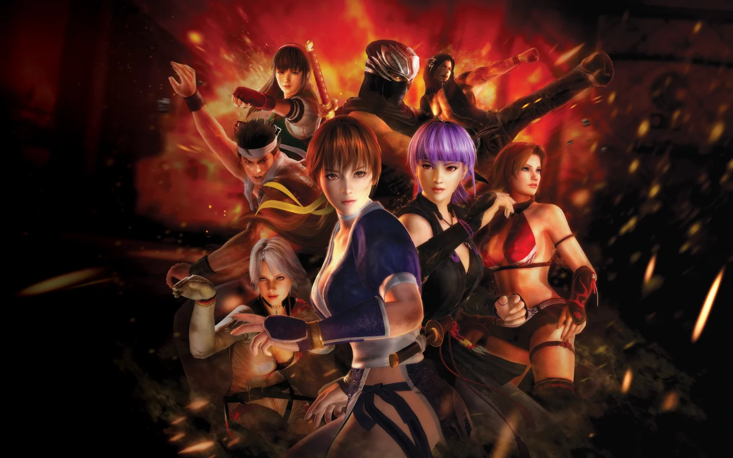 касуми, kasumi, синоби, куноити судьбы, fighting, doa5, dead or alive 5