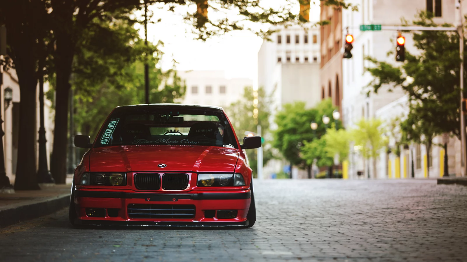 e36, bmw, красная, бмв, tuning, тюнинг, red