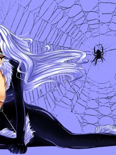 взгляд, black cat, костюм, лицо, маска, девушка