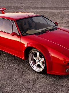 авто, red, car, de tomaso pantera, суперкар