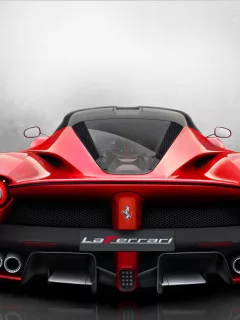 laferrari, ferrari laferrari, supercar, car, red