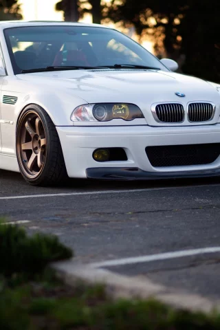 parking, m3, белый, wheels, бмв, диски, bmw, volk, e46, волк, white