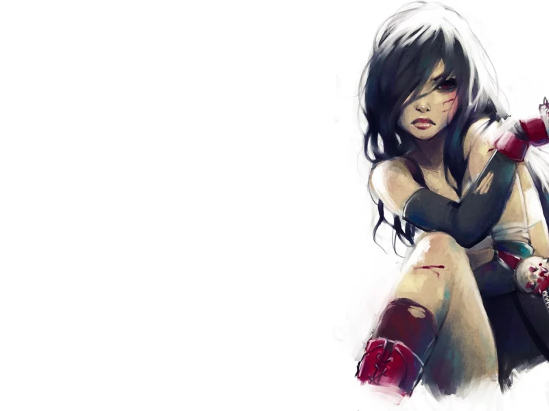 тифа, tifa, final fantasy, рисунок, lokhart, локхарт, девушка