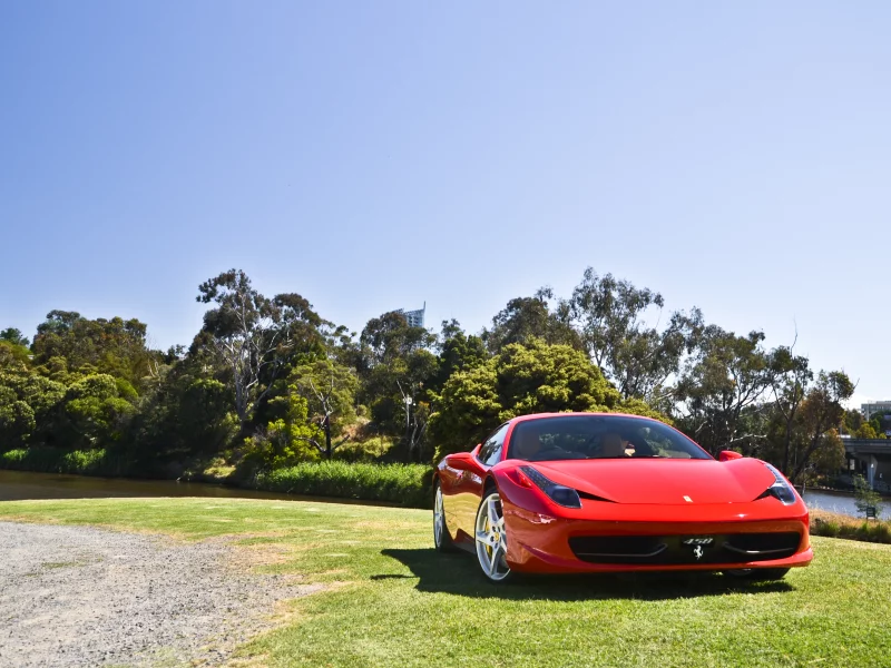 ferrari, red, италия, феррари, вид спереди, красный, 458 italia