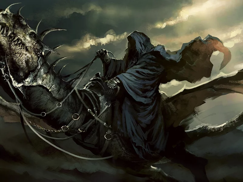 art, властелин колец, плащ, the lord of the rings, назгул, nazgul