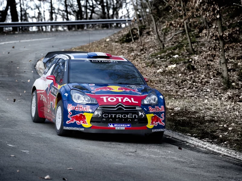 дорога, rally, осень, ралли, ситроен, red bull, citroen, авто, ds3, wrc