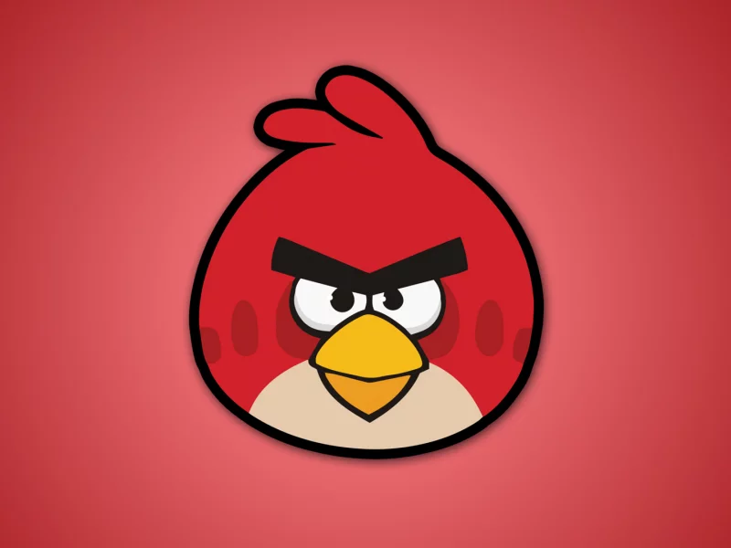 red, злые птицы, энгри бердс, видеоигры, angry birds, птицы