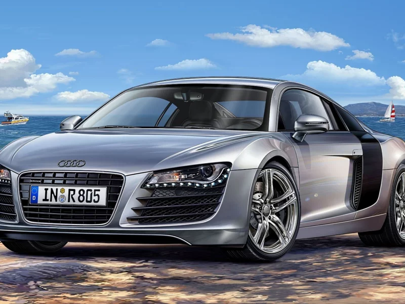эр8, спортивный, r8, арт, ауди, audi, серебристый