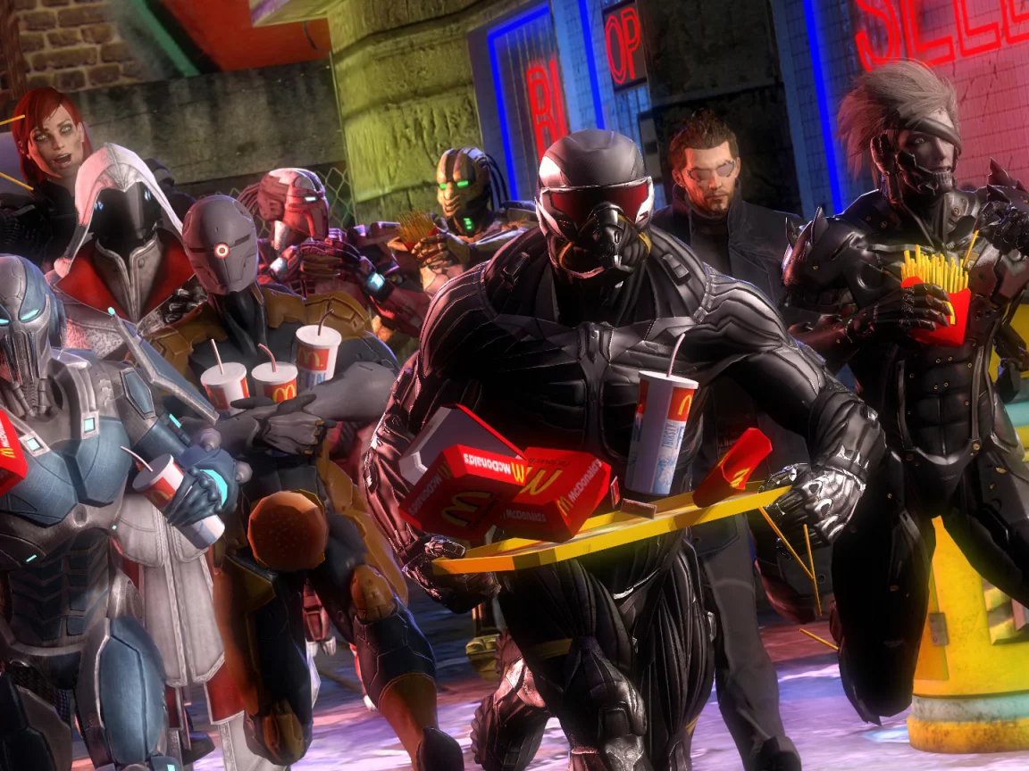 raiden, art, prophet, cyborg, crysis, adam jensen, deus ex human revolution, nanosuit, fan