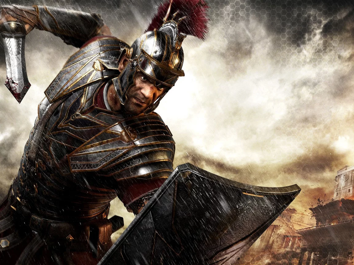 Ryse:Son of Rome, римляне, доспехи, взгляд, бой