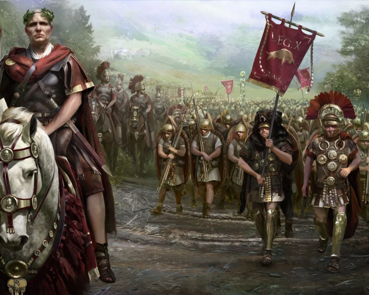 Rome II Total War, art, доспехи, римляне, армия