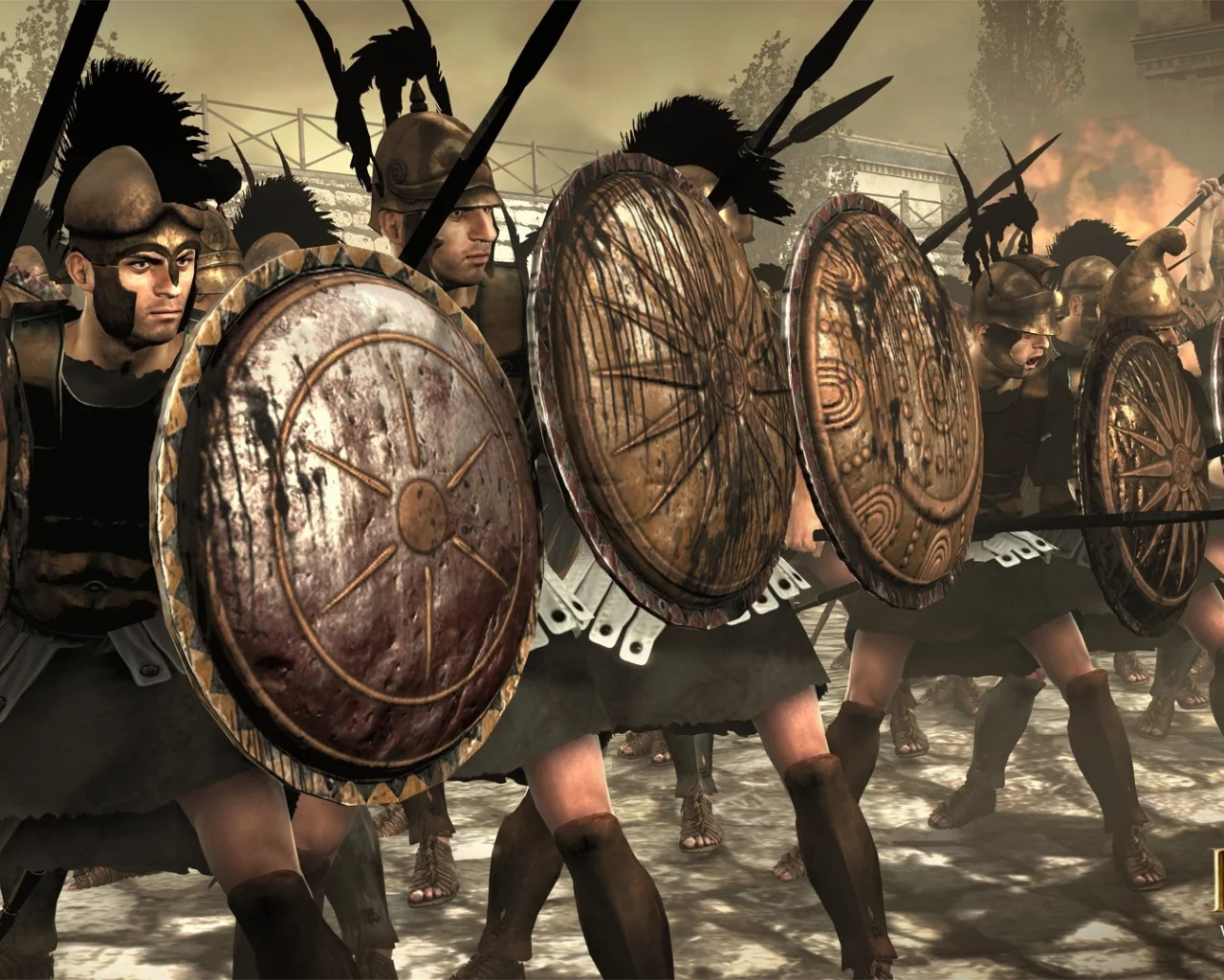 Rome II Total War, македоняне, бой, доспехи