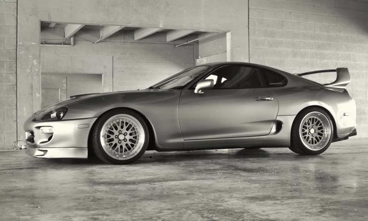 тюнинг, toyota supra, тойота, супра, tuning, серый, silver