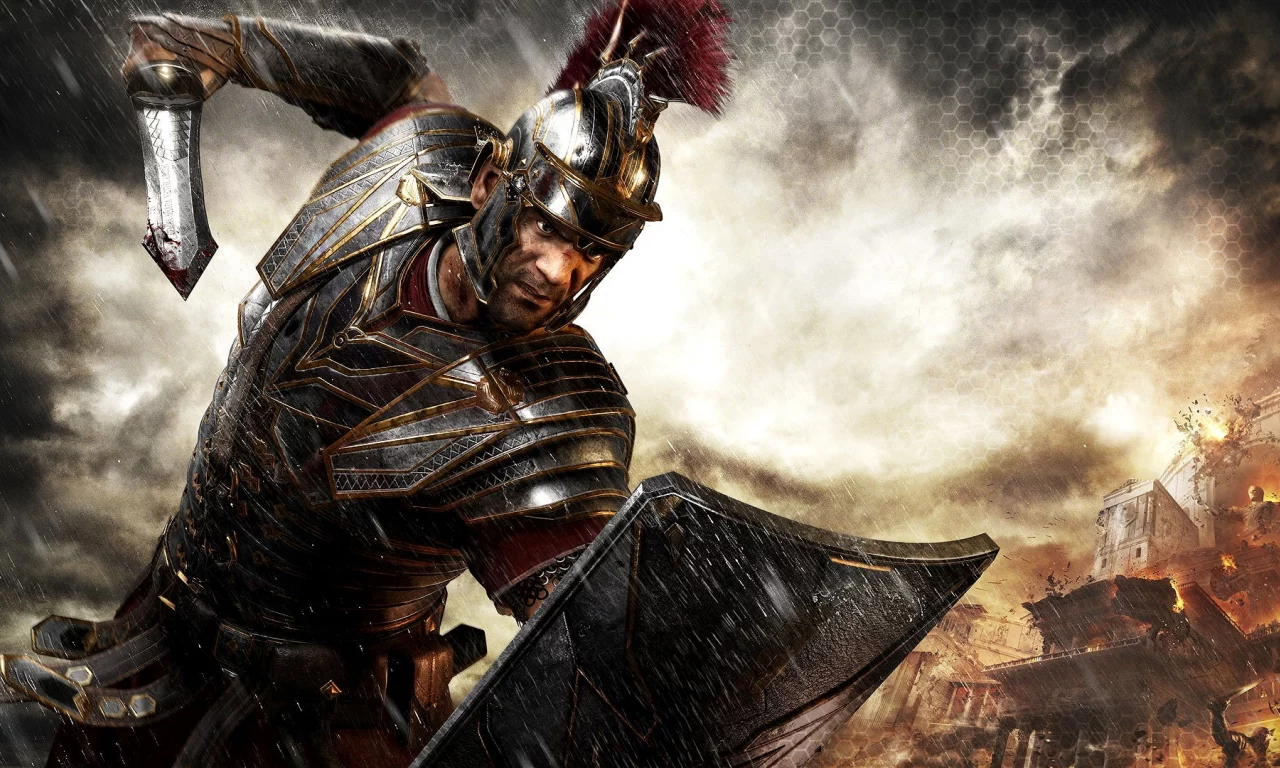 Ryse:Son of Rome, римляне, доспехи, взгляд, бой