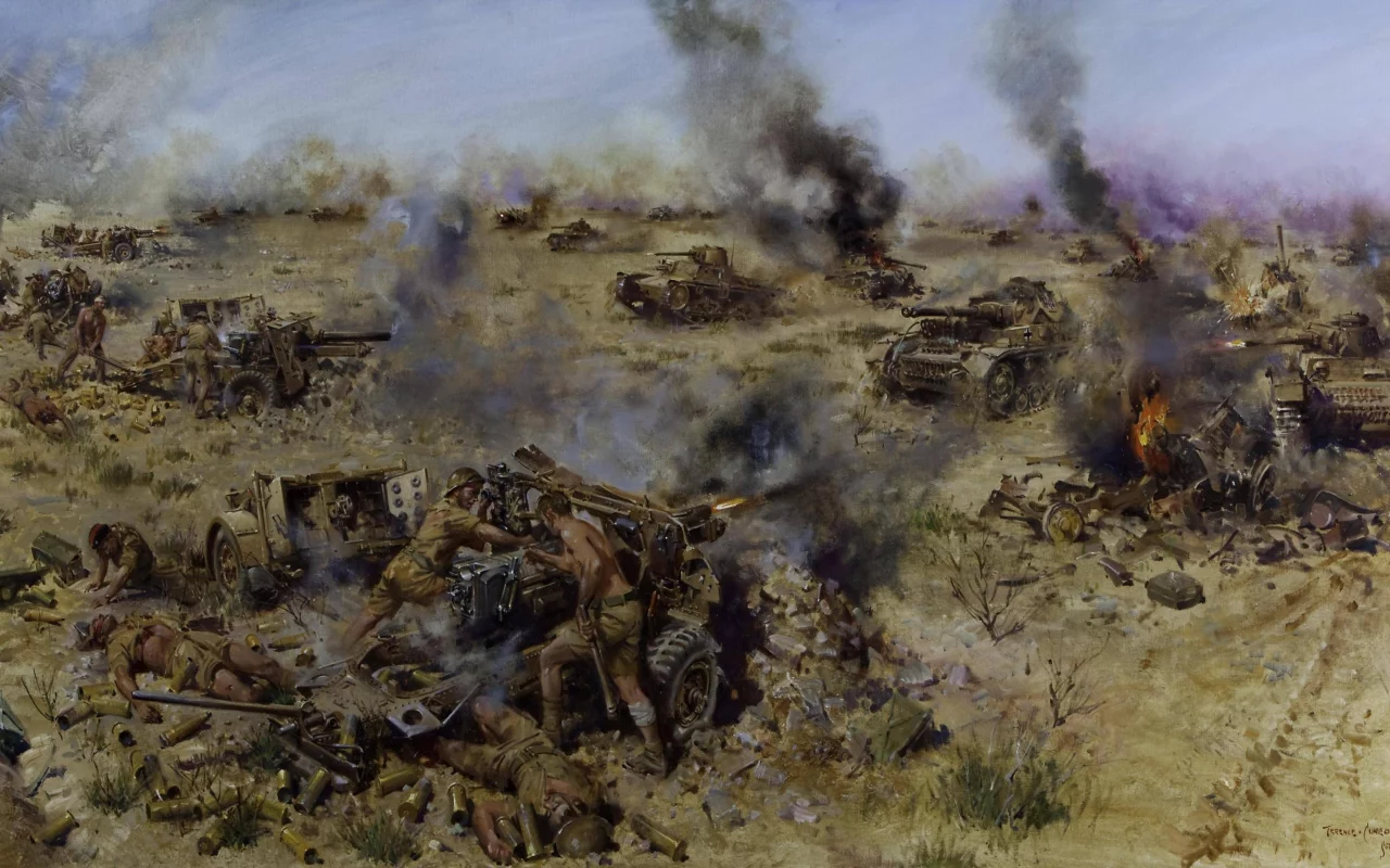 атака, битва найтсбридж, танки, 6 июня 1942 года