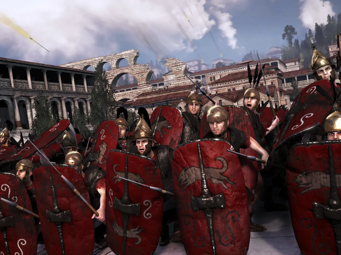 Rome II Total War, римляне, доспехи, бой
