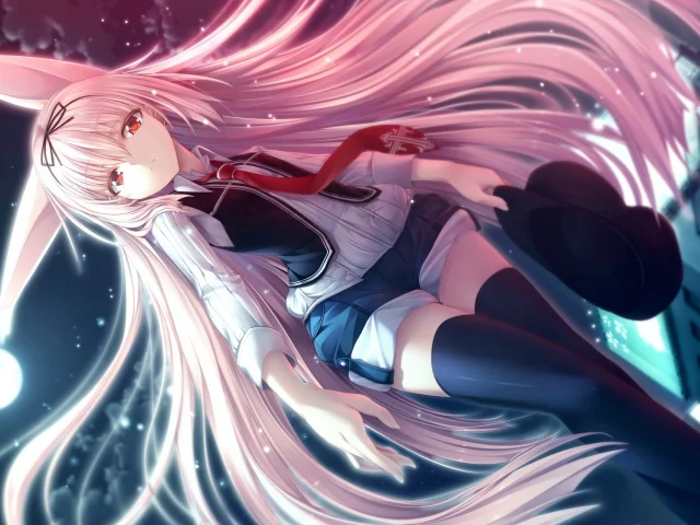 gleam garden no shoujo, визуальная новелла, ch@r, girl, visual novel, арт