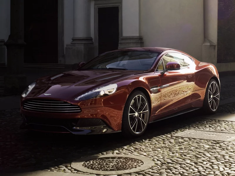 суперкар, ванкуиш, aston martin, vanquish, бордовый, астон мартин