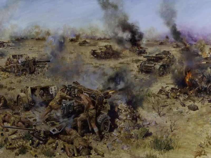 атака, битва найтсбридж, танки, 6 июня 1942 года