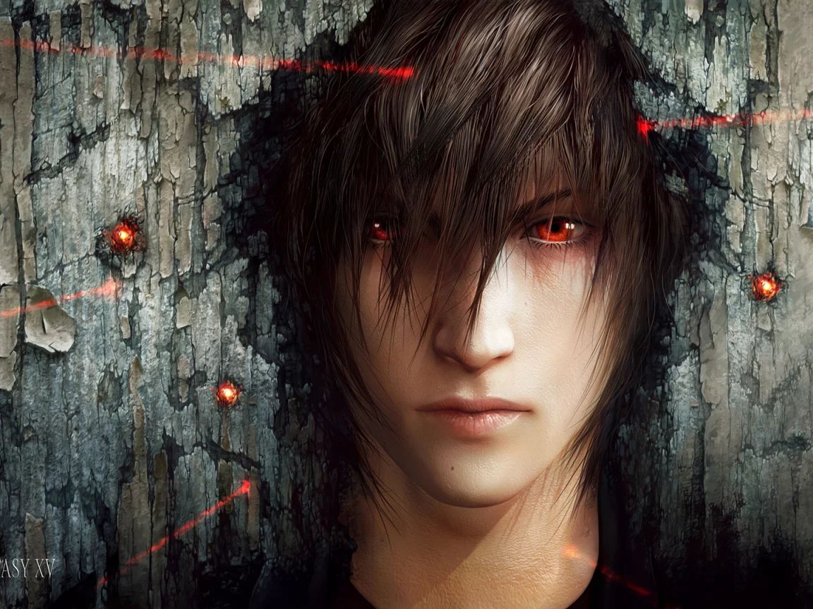 арт, tincek-marincek, noctis lucis caelum, парень, прицел, final fantasy xv