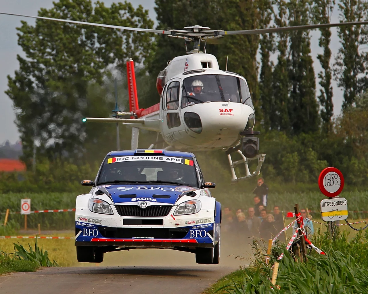 спорт, машина, wrc, вертолет, rally, skoda, шкода, скорость, fabia