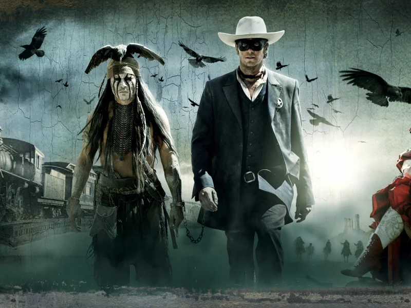 the lone ranger, вестерн, одинокий рейнджер, johnny depp, armie hammer