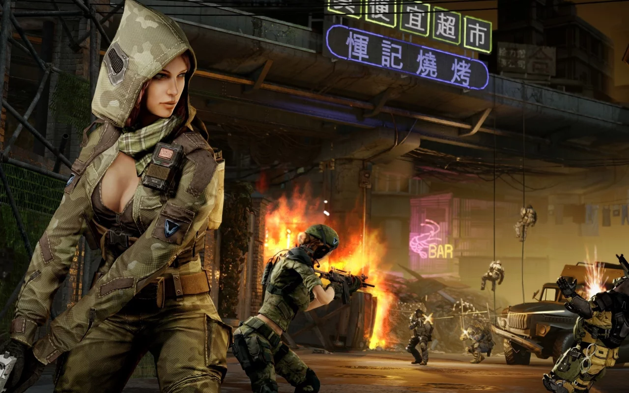 отряд, аврора, бойцы, солдаты, женщины, warface, mmofps